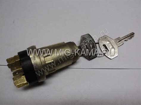 Замок зажигания ВК353 КАМАЗ 5320-3708500 . Интернет-магазин запчастей