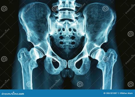 An X-ray Image Showing The Detailed Structure And Composition Of A ...