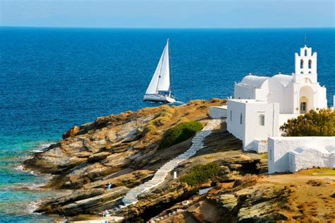 Griechenland Kykladen F R Skipper Sifnos Santorin Und Kythnos Boote