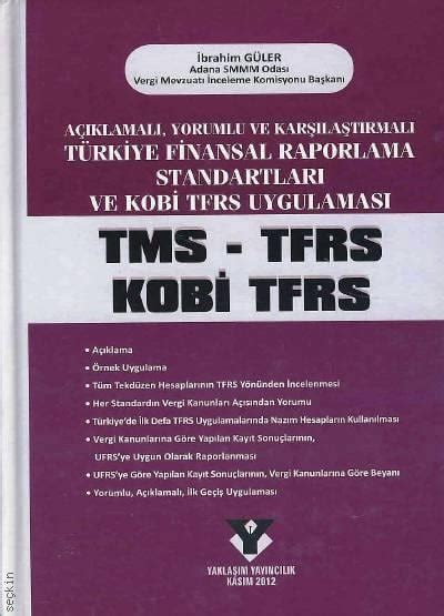 TMS TFRS KOBİ TFRS İbrahim Güler Kitap