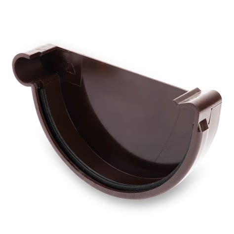 GALECO PVC 152/100 Заглушка желоба левая - Кровля Века Сергиев Посад