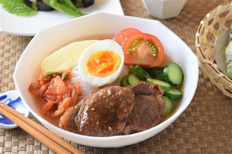 低糖質ヘルシーメニュー しらたきの盛岡冷麺のレシピ すずめの食卓365日