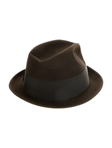 Stetson Felt Fedora Hat Brown Hats Accessories Wstsn21031 The Realreal