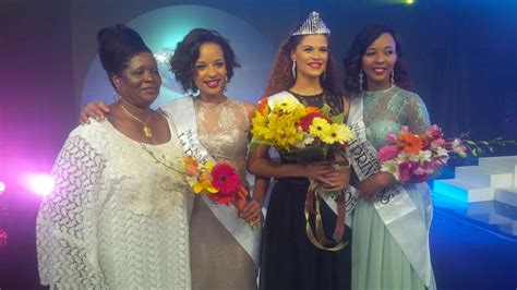 Namibian Sun On Twitter Miss Namibia Steffi Flanked By Minister