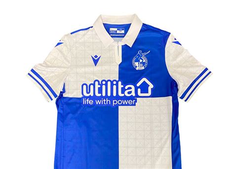 Bristol Rovers Macron Home Kit Football Shirt Culture