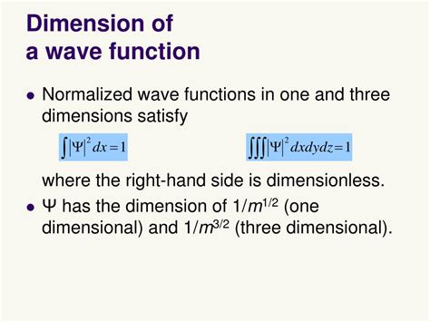 Ppt Lecture The Meaning Of Wave Function Powerpoint Presentation