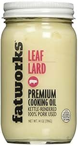 Amazon Pure Pork Leaf Lard Free Range Pasture Raised Oz