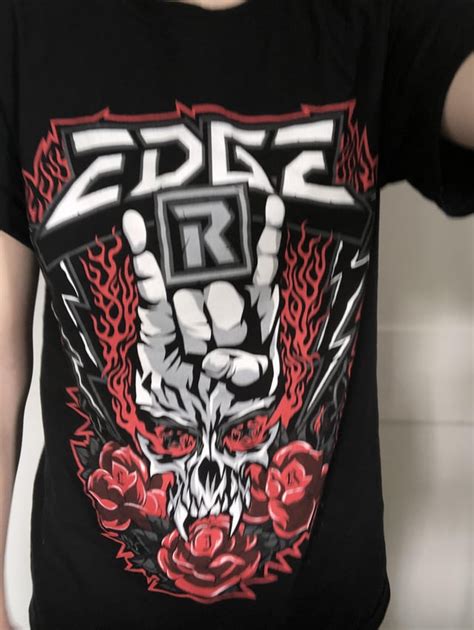 Wearing My Awesome Edge Shirt Today Rwwe