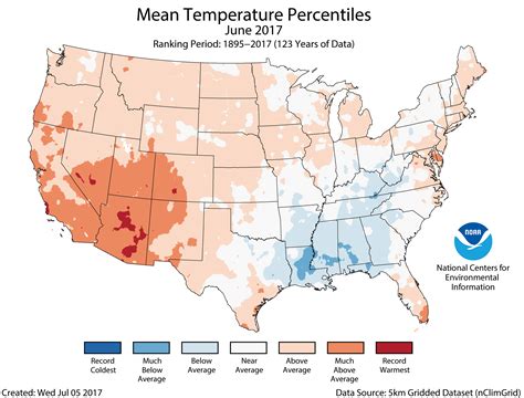 NOAA: Year to date temperatures for most of the Southeast are the