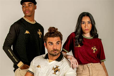 Nova Terceira Camisa Do Vasco Da Gama 2022 2023 Kappa Mdf