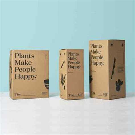 Custom Corrugated Cardboard Plant Shipping Box Packaging Plant Boxes For Plants Packaging