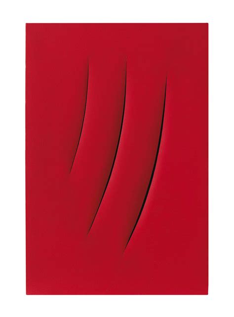 Lucio Fontana Concetto Spaziale Attese Christie S