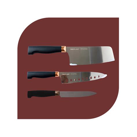 Neoflam Titanium Reinforced Stainless Steel Knives – Neoflam Malaysia