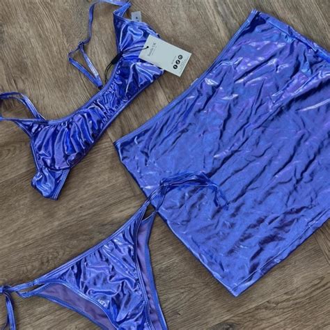 Sorelle Purple Piece Bikini Brand New With Tags Depop