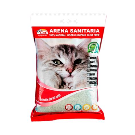 ARENA SANITARIA AGLUTINANTE VIP CAT AROMA TALCO 20Kg Distribuidora