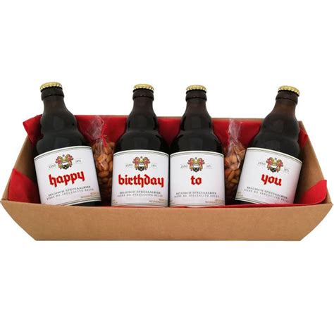 Duvel Bierpakket Happy Birthday To You 4 Flesjes Pensioen