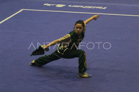 Kejurnas Wushu Piala Presiden Antara Foto