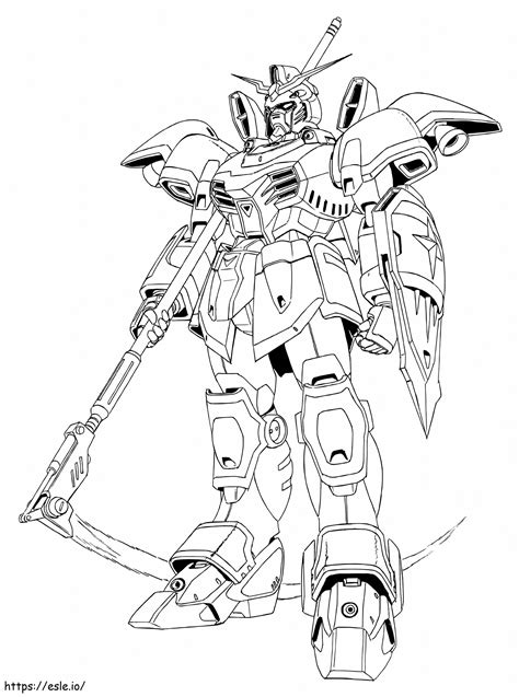 Coloriage G Nial Gundam Imprimer Dessin