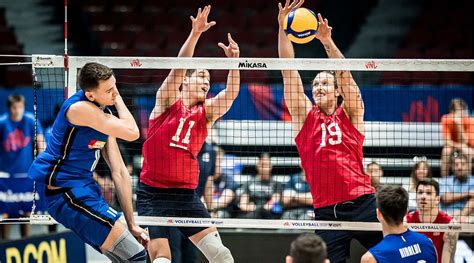 U S Men Overwhelm Italy At Vnl Usa Volleyball