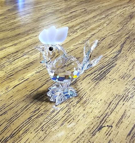 Swarovski Crystal Barnyard Friends Rooster Cockerel Figurine