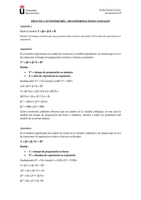 PRÁ Ctica Voluntaria Trans LIN Isabel Gatón Ucelay Econometría II