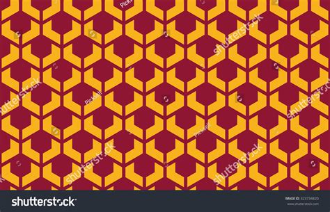 Seamless Luxury Vinous Red Yellow Futuristic Stock Illustration