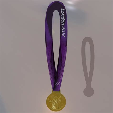 2012 Olympics Medals 3 3d Model