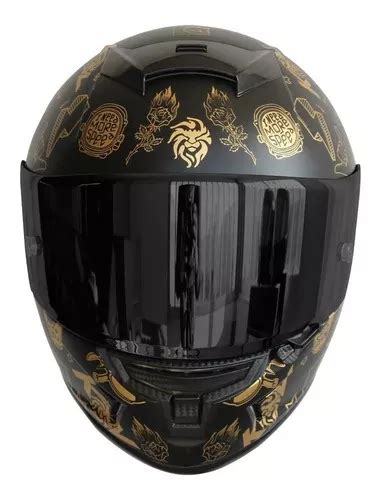 Capacete Kov Aircut Smash Integral Certified Dot Colors Gold Capacete