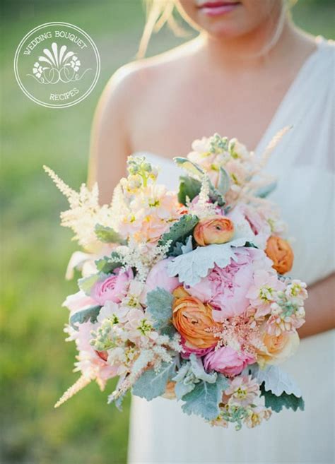 Pastel Spring Wedding Bouquet