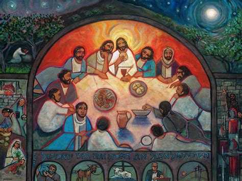 The Last Supper Painting By Jen Norton Pixels