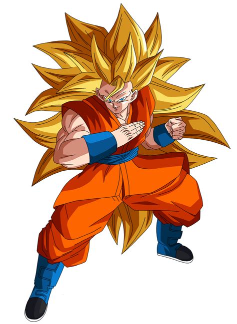 Goku Ssj3 (Whis Gi) by alejand5205B on DeviantArt