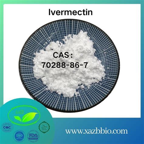 Veterinary Drugs Raw Material Ivermectin Powder Cas