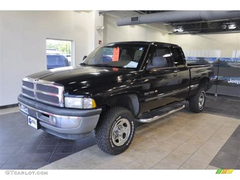 1998 Black Dodge Ram 1500 Laramie Slt Extended Cab 4x4 37125467