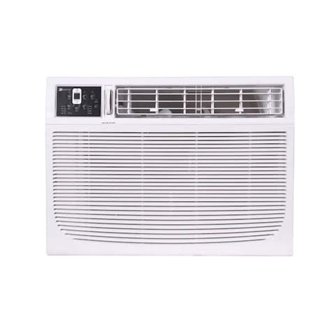 Seasons 8000 Btu 115 Volt Window Air Conditioner With Heat For 350 Sq Ft In White Sw08r1 H