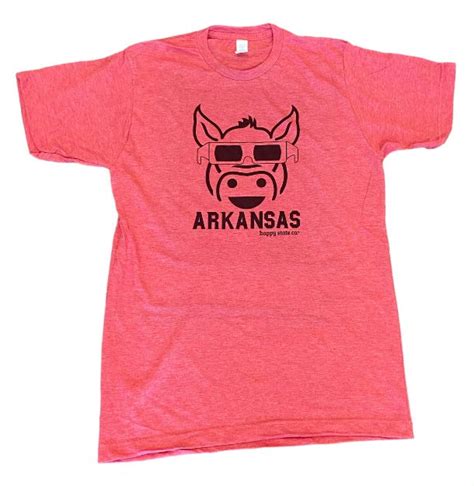 Hogs Eclipse Shirt Razorbacks Happy State Co