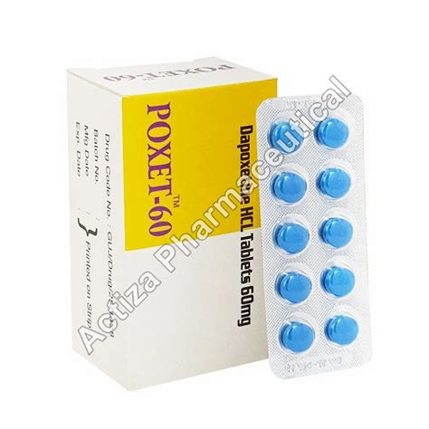 Poxet 60 Mg Tabs at Rs 800/stripe | Dapoxetine Tablet in Surat | ID ...