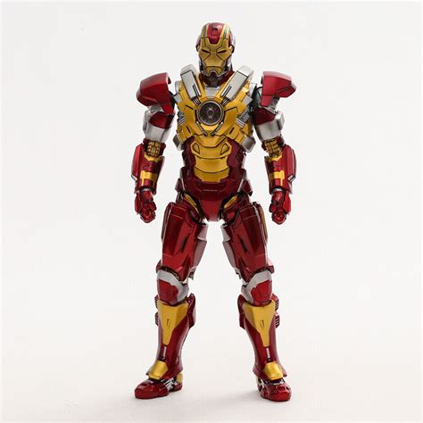 Zd Original Iron Man Mk17 Mark Xvii Super Hero Comic Action Figure New