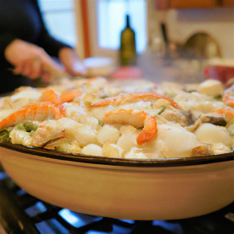 New England Seafood Casserole Recipe