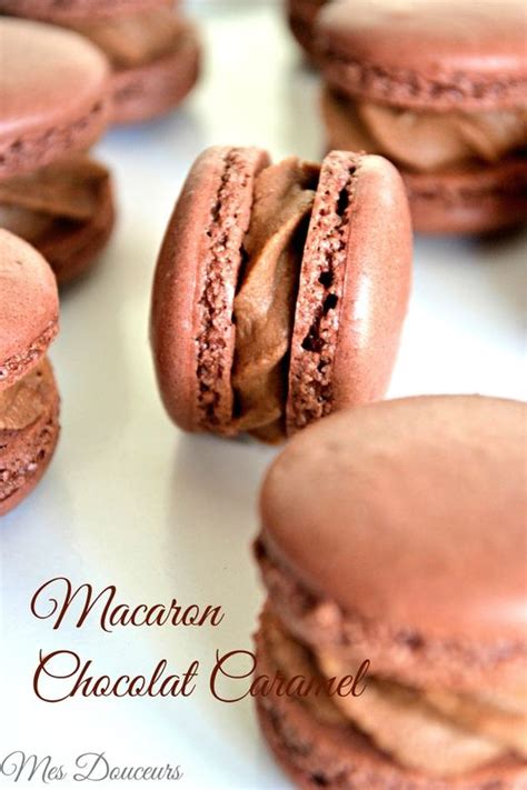 Macaron Chocolat Ganache Chocolat Caramel Nous Voil En Demi Final