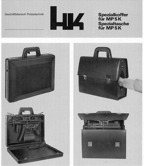 Стреляющий портфель Heckler & Koch