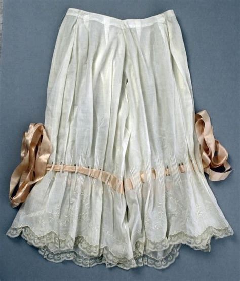 1890s Drawers Via The Costume Institute Of The Metropolitan Museum Of