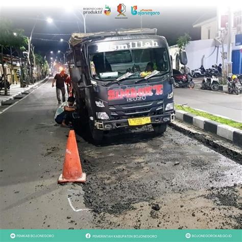 Demi Kenyamanan Masyarakat Pemkab Bojonegoro Mulai Perbaiki Kerusakan