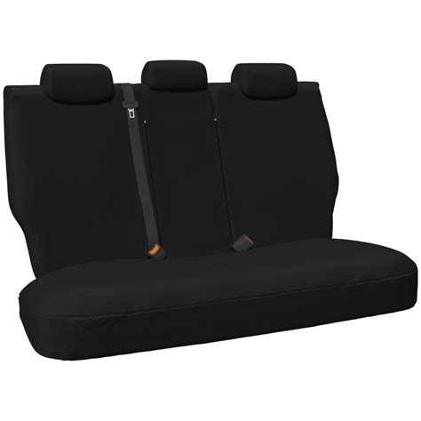 Isuzu D Max And Mazda Bt 50 Black Canvas Rear Seat Covers Hulk