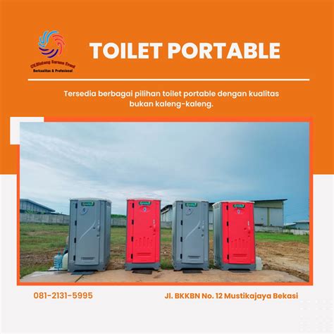 Rental Toilet Portable Bersih Dan Nyaman Di Tangki Taman Sari Jakarta Barat