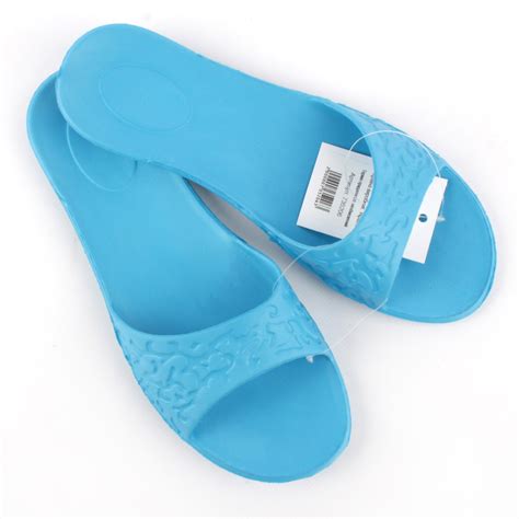 Тапочки Женские Резиновые Жасмин BLUE Р. 40 Голубые — Купить Недорого ...