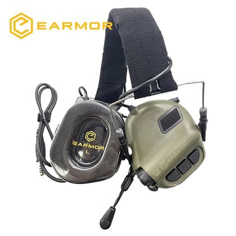 Earmor M Mod Auriculares T Cticos Para Caza Orejeras De Tiro Con