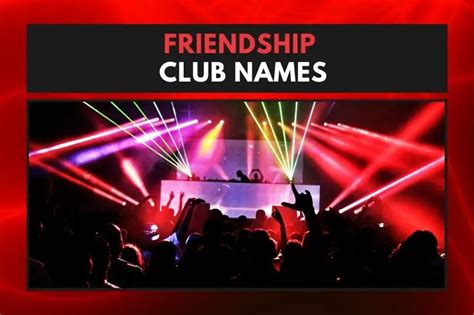 75 Exciting Friendship Club Names to Strengthen Your Bonds - Fearless Names