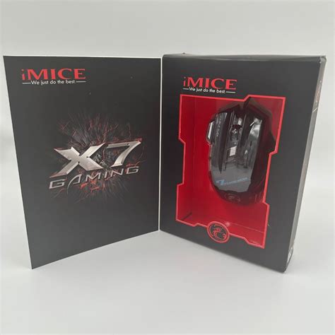 Mouse Gamer Laser Imice Dpi Es Profissional Original Usb Led