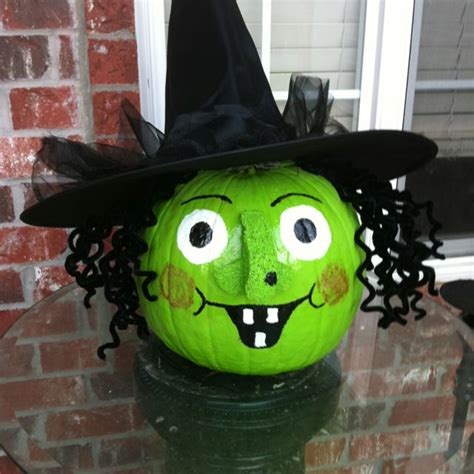 Halloween Witch Pumpkin Halloween Pumpkins Painted Halloween Pumpkin