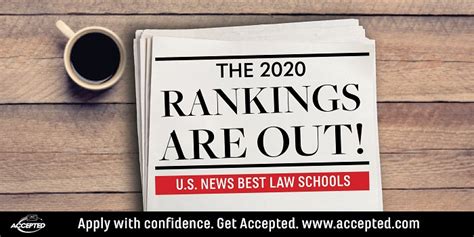 U.S. News Releases 2020 Law School Rankings | Accepted